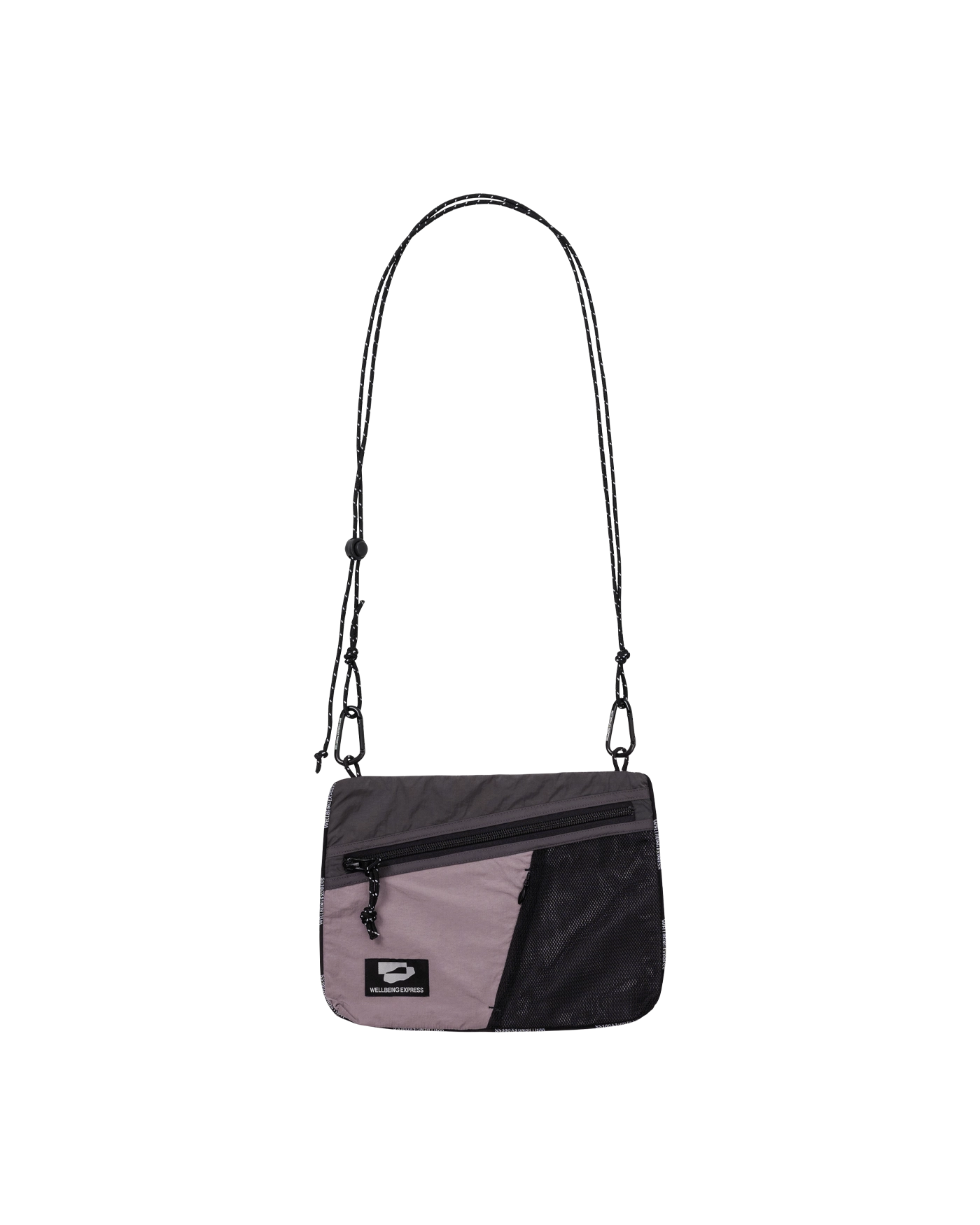 韓国人気ファッション[WELLBEING EXPRESS] MESH SACOCHE BAG Mesh Sacoche Bag Heather-1.